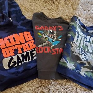 3 pc Sweatshirts - 3T
